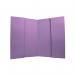 Exacompta Guildhall Double Pocket Legal Wallet Foolscap Mauve (Pack of 25) 37214 JT37214