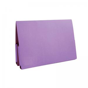 Exacompta Guildhall Double Pocket Legal Wallet Foolscap Mauve Pack of