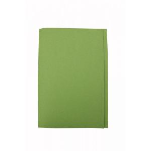 Guildhall Square Cut Folder Mediumweight Foolscap Green Pack of 100