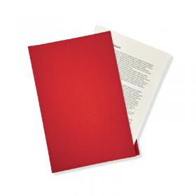 Guildhall Square Cut Folder Mediumweight Foolscap Red (Pack of 100) FS250-REDZ JT43208