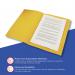 Guildhall Square Cut Folder Mediumweight Foolscap Yellow (Pack of 100) FS250-YLWZ JT43209