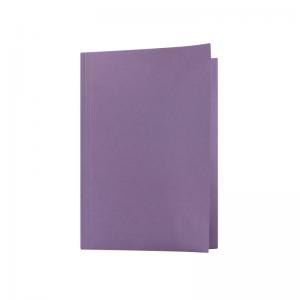 Guildhall Square Cut Folder Mediumweight Foolscap Mauve Pack of 100