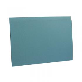 Guildhall Square Cut Folder Heavyweight Foolscap Blue (Pack of 100) FS290-BLUZ JT44203