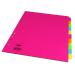 Concord Divider 10-Part A4 160gsm Bright Assorted 50899