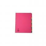 Concord Divider 20-Part A4 Extra Wide Bright (Pack of 10) 52399 JT52399