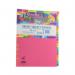 The picture shows a pack of 10 bright and colorful A4 size subject dividers, labeled A-Z, from Concord. Each divider is numbered and features a different letter of the alphabet, perfect for organizing documents and keeping them in order.