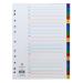 Concord Index A-Z 20-Part A4 Polypropylene Multicoloured 65799