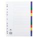 Concord Index 1-12 A4 Polypropylene Multicoloured 66499