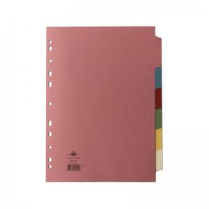 Concord Divider 6-Part A4 160gsm Multicoloured 70699J6 JT70699
