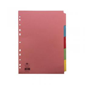 Concord Divider 5-Part A4 160gsm Multicoloured 71199J11 JT71199