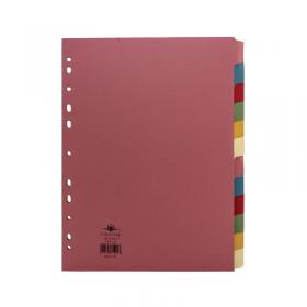 Concord Divider 12-Part A4 160gsm Multicoloured 71499J14 JT71499