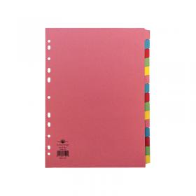 Concord Divider 15-Part A4 160gsm Multicoloured 71599J15 JT71599