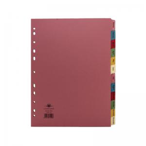 Concord Divider January-December A4 Pastel Pack of 10 71999J19 JT71999