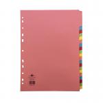 The photo shows a set of Concord dividers and indexes. The A4 size dividers are divided into 20 sections for easy organization. The dividers are labeled with various subjects and come in assorted colors.