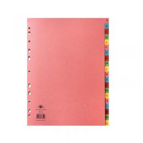Concord Index A-Z 20-Part A4 Pastel Colours 78602AZ6 JT78602