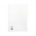 Concord Divider 20-Part A4 150gsm White 79601 JT79601