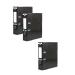 Concord IXL Selecta Lever Arch File A4 Black Get 3 for the Price of 2 (Pack of 20 + 10) JT816002