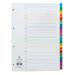 Concord Index 1-20 A4 White with Multicoloured Mylar Tabs 01901/CS19