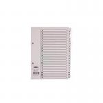Concord Reinforced Index A-Z A5 White Board Mylar Tabs 07301CS73 JTCS73