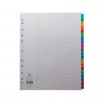 Concord Index 1-20 A4 Extra Wide Multicoloured Mylar Tabs 09901CS99 JTCS99