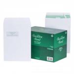 Basildon Bond Envelopes FSC Recycled Pocket P&S Window 120gsm C4 White Ref K80121 [Pack 250] K80121
