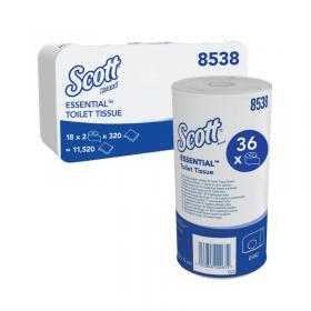 Scott 2-Ply Performance Toilet Roll 320 Sheets (Pack of 36) 8538 KC00267