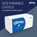 Kleenex V-Fold Paper Hand Towels 2-Ply x124 White Pack of 15 6778 KC01095