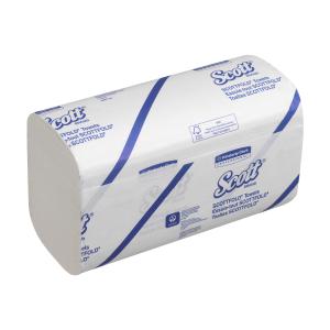 Image of Scott 1-Ply M-Fold Hand Towels 175 Sheets Pack of 25 6633 KC01114