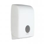 Aquarius Folded Hand Towel Dispenser White 6945 KC01197