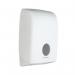 Aquarius Folded Hand Towel Dispenser White 6945 KC01197