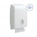 Aquarius Folded Hand Towel Dispenser White 6945 KC01197