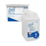 Scott Antibacterial Hand Cleanser 1L Refill Clear Pack of 6 6336 KC01877