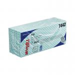 Wypall Interfolded Cleaning Cloths Green Pack of 50 7442 KC02089