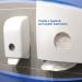 Aquarius Manual Hand Cleanser Dispenser for 1L Refills White 6948 KC02456