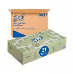 Scott Facial Tissues Box 100 Sheets (Pack of 21) 8837 KC02632