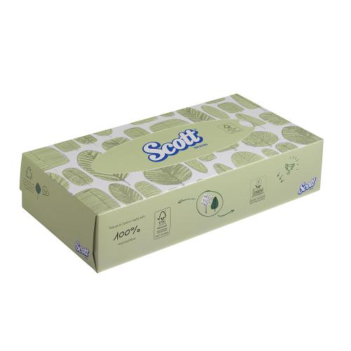 Scott Facial Tissues Box 100 Sheets (Pack, KC02632