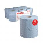 Wypall L20 CleaningMaintenance Wipes 2-Ply x400 Blue Pack of 6 7277 KC03784