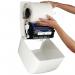 Aquarius Rolled Hand Paper Towel Dispenser White 7375 KC04001