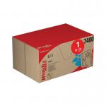 Wypall L20 CleaningMaintenance 2-Ply x280 Wipes Brag Box Blue 7400 KC04143
