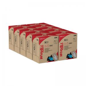 WypAll X60 General Clean Pop-Up Box Cleaning Cloths White Pack of 10