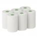 Scott Essential 1-Ply Hand Towels Rolled Slimroll E-Roll White (Pack of 6) 6639 KC04286