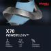 Wypall X70 Power Clean Midi Cleaning Wiper Roll x215 Cloths Blue 8251 KC04483