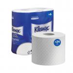Kleenex 4-Ply Quilted Toilet Roll (24 Pack) 8484 KC04879