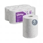 Kleenex Ultra Slimroll Hand Towel Roll White 100m (Pack of 6) 6781 KC05069