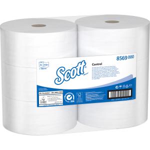 Image of Scott 2-Ply Control Toilet Tissue 314m Pack of 6 8569 KC05115