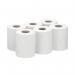 WypAll L10 Food and Hygiene Centrefeed Paper Rolls 1 Ply White (Pack of 6) 6222 KC05158