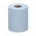 WypAll L10 Food and Hygiene Centrefeed Paper Rolls 1 Ply Blue (Pack of 6) 6223 KC05159