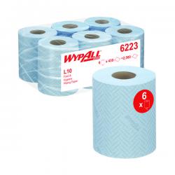 Cheap Stationery Supply of WypAll L10 Food and Hygiene Centrefeed Paper Rolls 1 Ply Blue (Pack of 6) 6223 KC05159 Office Statationery