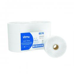 Cheap Stationery Supply of Kleenex Jumbo Toilet Tissue White 190m (Pack of 6) 8570 KC05202 Office Statationery