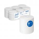 Scott Control Hand Towel Roll White (6 Pack) 6622 KC05213